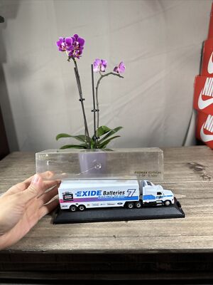 PREMIER EDITION 1of2500 Racing Champions 1:64 DieCast Transporter ExideBatteries