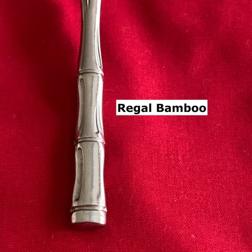 Rebacraft ROYAL BAMBOO 6 3/8" Teaspoon Stainless Steel Flatware - Picture 2 of 4