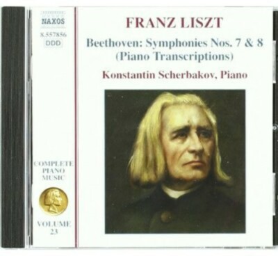 Franz Liszt: Beethoven Symphonies 7 & 8 (Piano Transcriptions), Konstantin Scher