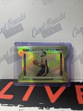 2020-21 Panini Obsidian Stephen Curry SSP YELLOW FLOOD PITCH BLACK REFRACTOR