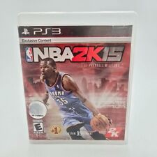 NBA 2K15 Sony Playstation 3 PS3 Case and Disc Only Missing Manual Tested