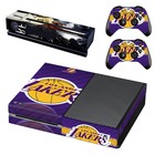 Los Angeles Lakers XBOX ONE Skin Sticker Decal Baseball Vinyl Console+2contr0525