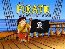 The Pirate Who Wouldn't Wash PC CD learn how to clean up soap cleaning bath game