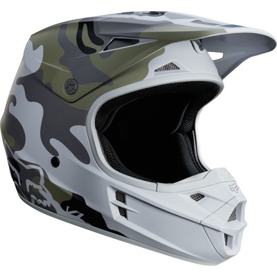 Juventud Casco Fox V1 Motocross MX-Edición Especial Camo Niños Bicicleta  Bmx Quad Cascos Motor: piezas y accesorios supercoachtalk.com
