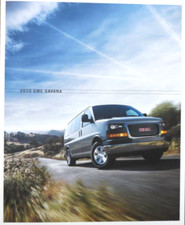 2010 GMC Savana USA Brochure Brochure, 12 Pages