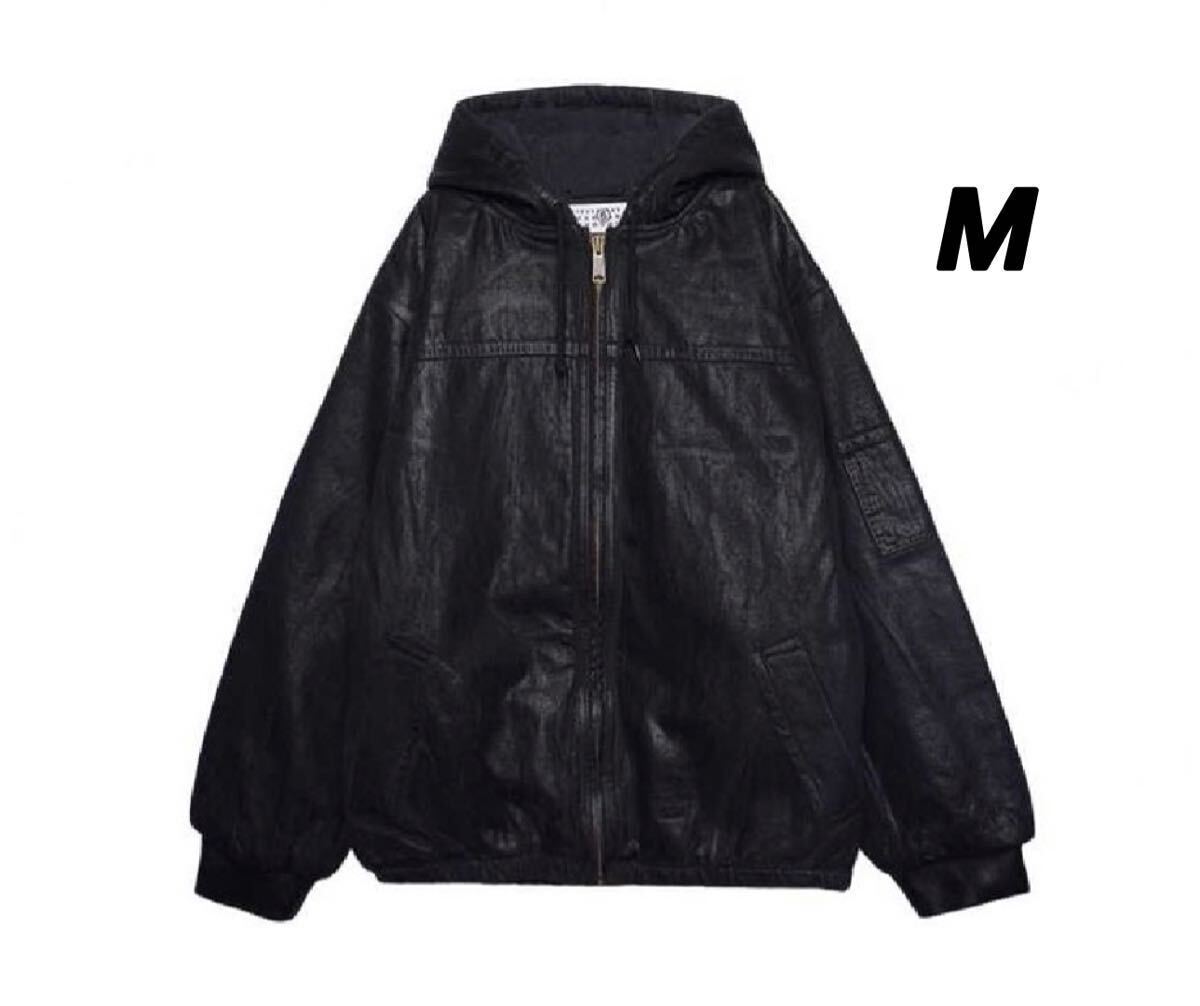 Supreme MM6 Maison Margiela Foil Hooded Work Jacket Black Supreme MM6 Maison Margiela Foil Hooded Work Jacket Black