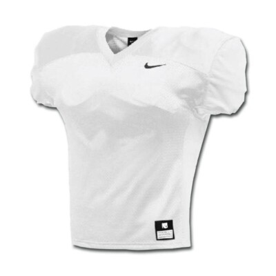 Boys Nike Football Practice Jersey Mesh - White ( X-Large )