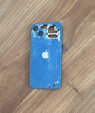 Coque originale Apple iPhone 13 cadre vitre cassée pour reconditionné bleu