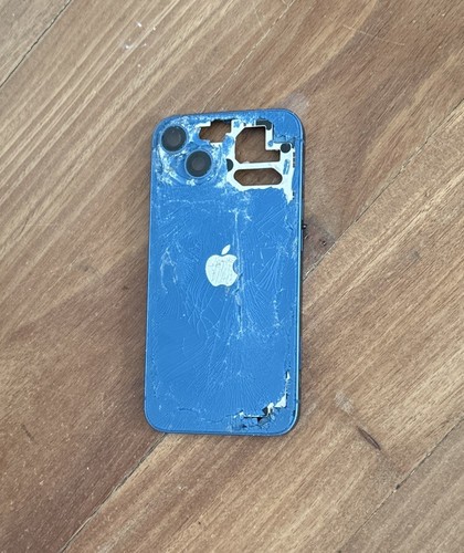 Original Apple iPhone 13 Gehäuse Rahmen Glasbruch Für Refurbisch Blau