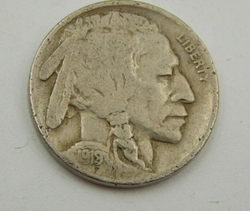 1919 Buffalo Nickel Extra Fine (108)