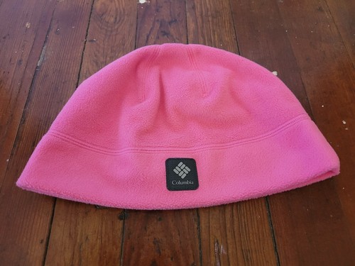 Womens Columbia Pink Fleece Winter Hat 