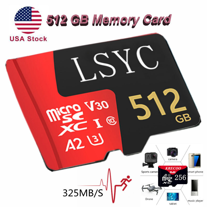 Ultra Micro SDHC Memory 512GB SD Card TF Cards Memory Card Lot Fast Delivery