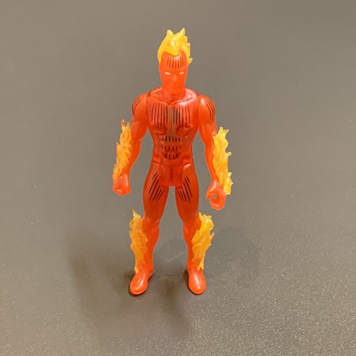 Marvel Legends Retro Collection HUMAN TORCH 3.75'' Action Figures Toys 2020 #5 - Picture 2 of 3