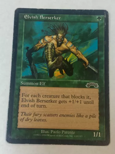 Elvish Berserker - Exodus - Magic the Gathering MTG