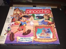 Walt Disney’s Pinocchio 3D Board Game Milton Bradley