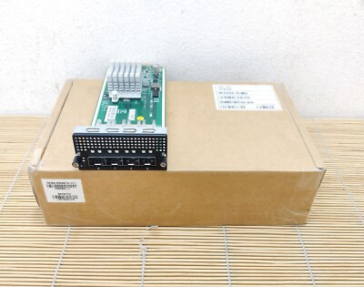 Neu Cisco NIM-4-10GE-SFPP 4 port NIM 10GE Fiber for vEdge-5000 New Open Box