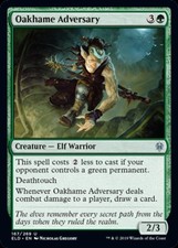 Oakhame Adversary - Medium Play MTG Throne of Eldraine