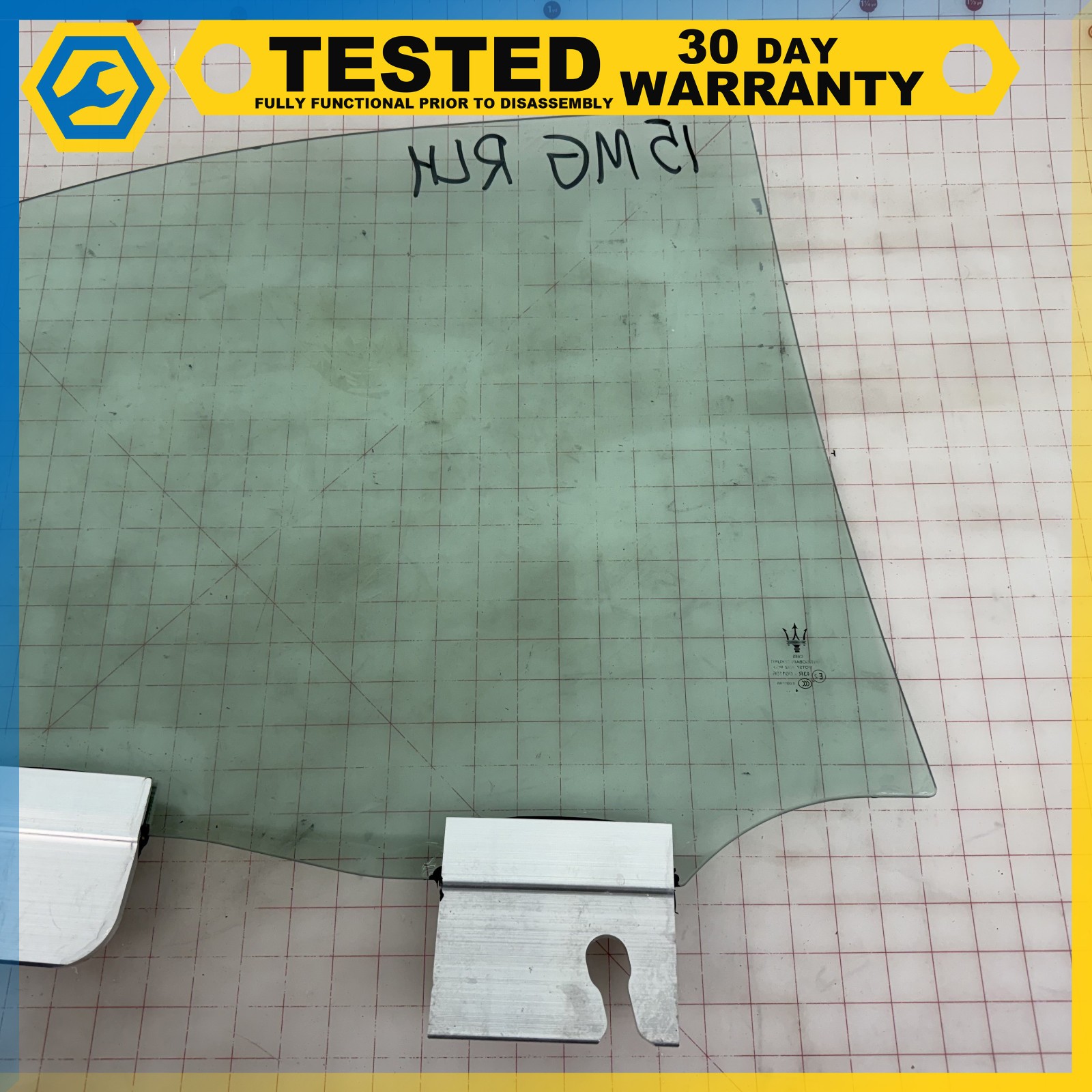 Maserati Ghibli 2014-2017 REAR+LEFT Door glass