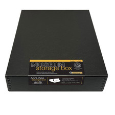 Lineco Archival 11 x 14 x 3 inches Museum 11x15x3, Classic Black