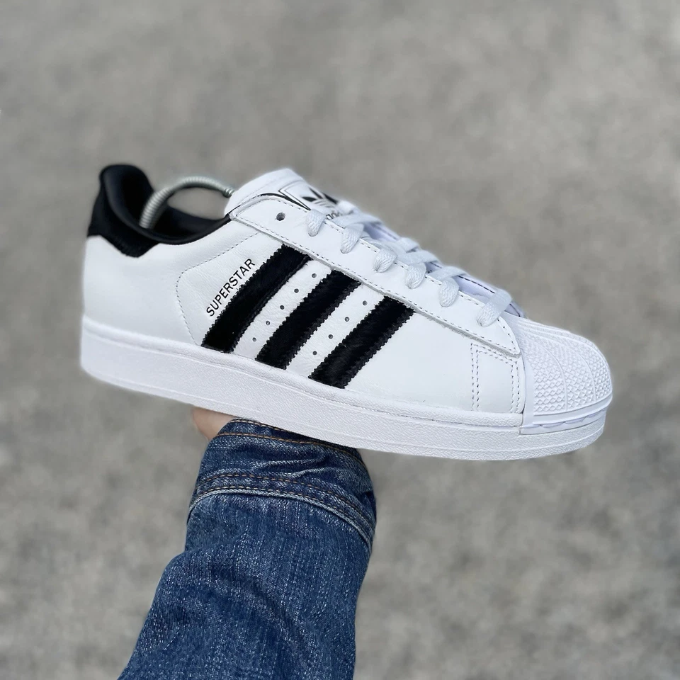 Adidas Originals Superstar 2 Women’s Athletic Shoe White Sneaker Footwear #052 - Image 3 of 4