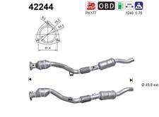 KATALYSATOR FÜR AUDI A6 C5 (4B2, 4B4), AUDI A6 C5 AVANT (4B5, 4B6) - AS 42244