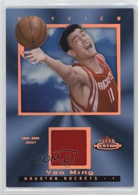 2003 Fleer Mystique Skyview Jerseys Parallel 150 38/150 Yao Ming #SV-YM HOF 0vf5