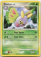 Dustox 25/130 Rare Diamond & Pearl Pokemon MP on eBay