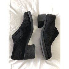 Aquatalia Women s 8.5 by Marvin K Black Square Booties Shoes Made in Italy
