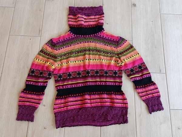 Women Etro Sweater Multicolor Viscose 38 / M / 46