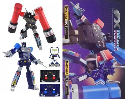 Mastermind Creations ReMix 06A Furor und 07A Riot / MP G1 Rumble and Frenzy MISB