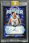 BRANDON CLARKE 2025-26 TOPPS THREE 3 #TP-BC TRIPLE POWER AUTO BLUE 10/15