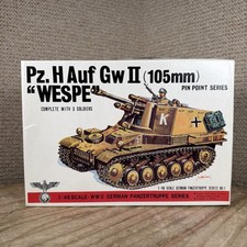 Bandai PZ H AUF GW II 105 MM WESPE 1/48 scale Plastic Model Kit #8221-250
