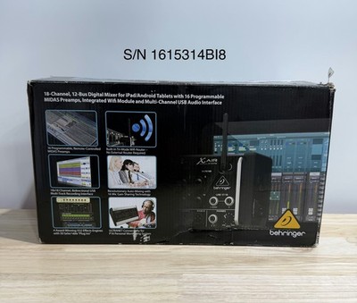 Behringer XR18 Digital Mixer - Black