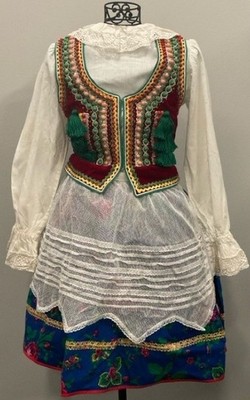 Vintage Girl s Traditional Folk wear From Poland