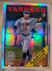 AARON JUDGE 2023 Topps Chrome #88BC-1 Silver Refractor Card New York YANKEES MVP