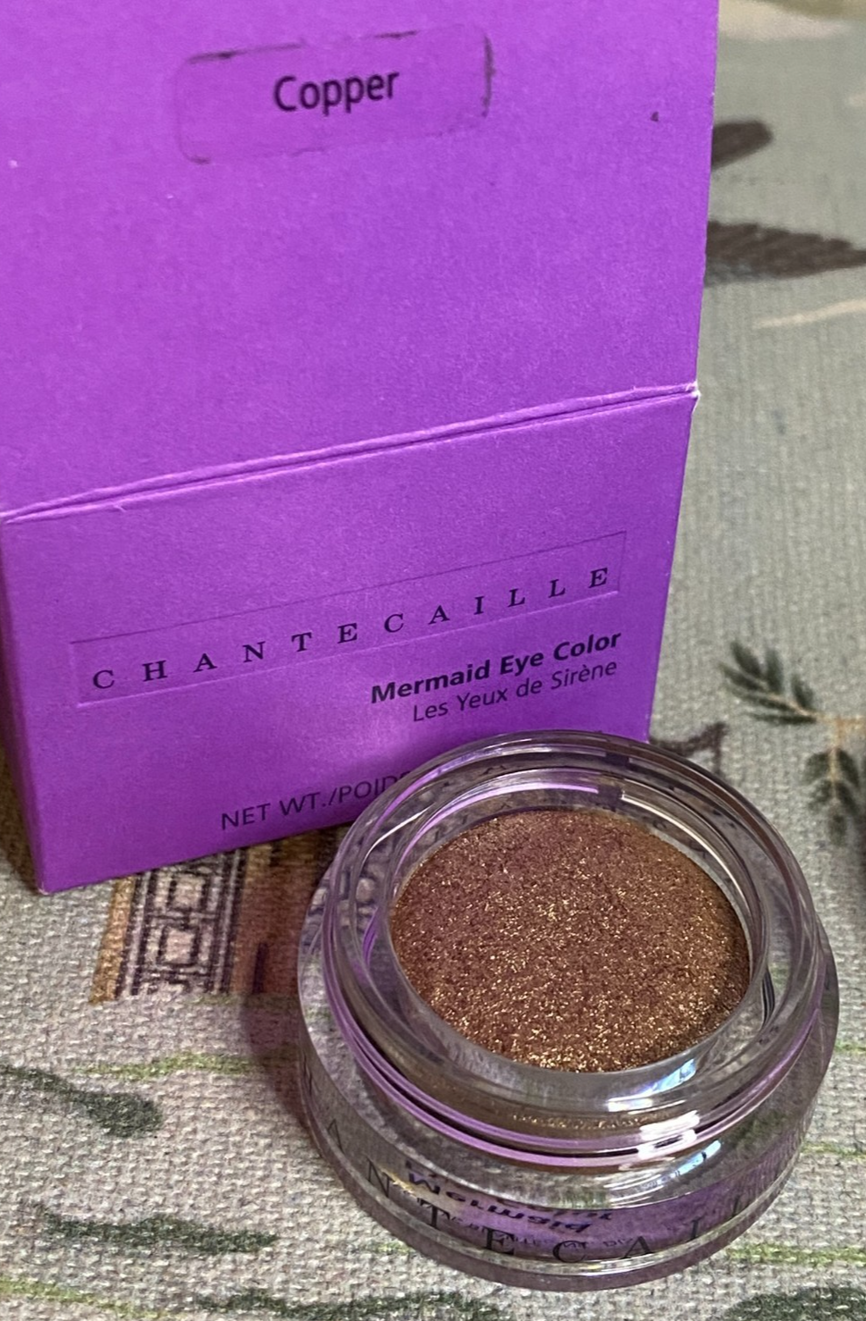 Chantecaille Mermaid Eye Colour in Copper Eyeshadow 4g NWB Unused RRP£42