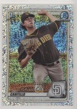 2020 Bowman Chrome Prospects Speckle Refractor 273/299 Joey Cantillo #BCP-76 xb2