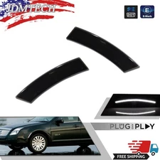 For 2010-2012 Mercury Milan Smoke Front Wheel Fender Side Marker Light White LED