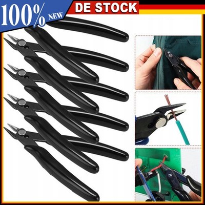 10 Pack Mini Electronic Side Cutters Micro Shears Precision Pliers Tool Set Kit