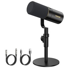 Dynamic Microphone, XLR/USB Microphone for Podcast, Recording, Streaming, Gam...