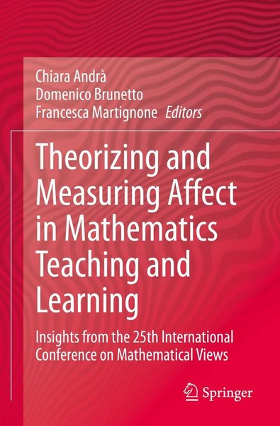 Chiara Andrà (U. A.) | Theorizing And Measuring Affect In Mathematics...-image