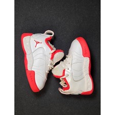 Jordan Jumpman Team Pro Toddler Shoes White Red 4C 364682-161 High Top Sneakers