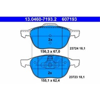 ATE BremsbeläGe Bremsbelegsatz Vorne FüR Ford Focus II Mazda 3 5