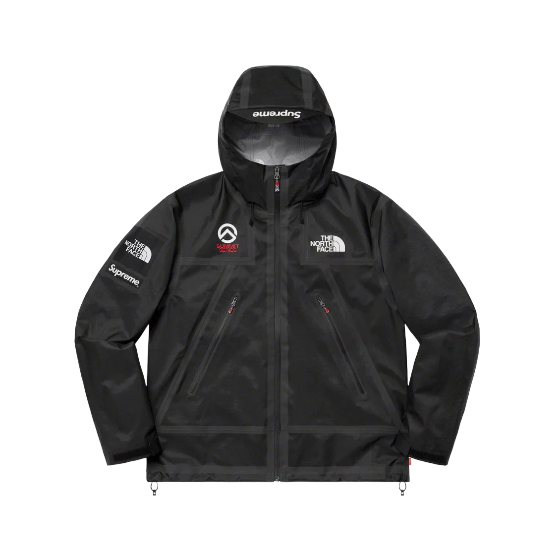 Veste à coutures Supreme x The North Face Summit Series Outer Tape Noir   21SS