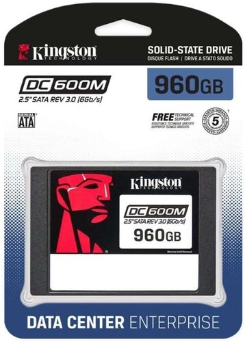 Kingston DC600M SSD 2.5” Enterprise SATA SSD - SEDC600M/960G 960GB - 第 8/9 張圖片