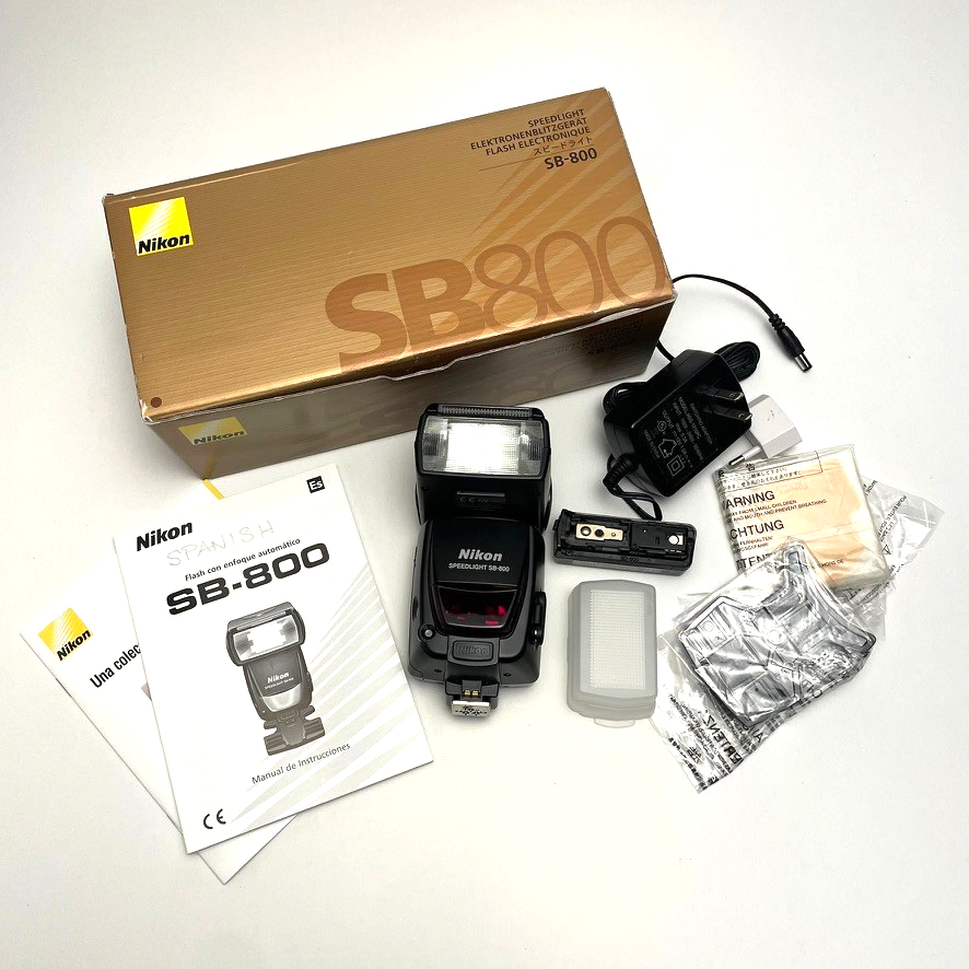 Nikon - Nikon ニコン Speedlight SB-800 Shoe Mount フラッシュ　GN=38 EXCELLENT Nikon Speedlight SB-800 Shoe Mount Flash GN=38