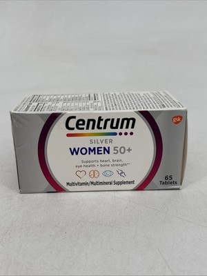 Centrum Silver Women's Multivitamin for Women 50 Plus, 65 Count
