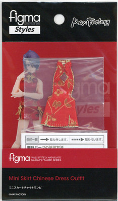 US [GENUINE IN STOCK] figma Styles Mini Skirt Chinese Dress Outfit Action Figure