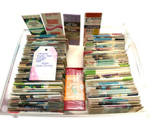 Vintage Lot of 108 pcs Seam Binding/bias...all colors, prints, textures