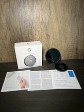 Google Nest GA02081-US Smart Thermostat Charcoal Wi-Fi Bluetooth Programmable